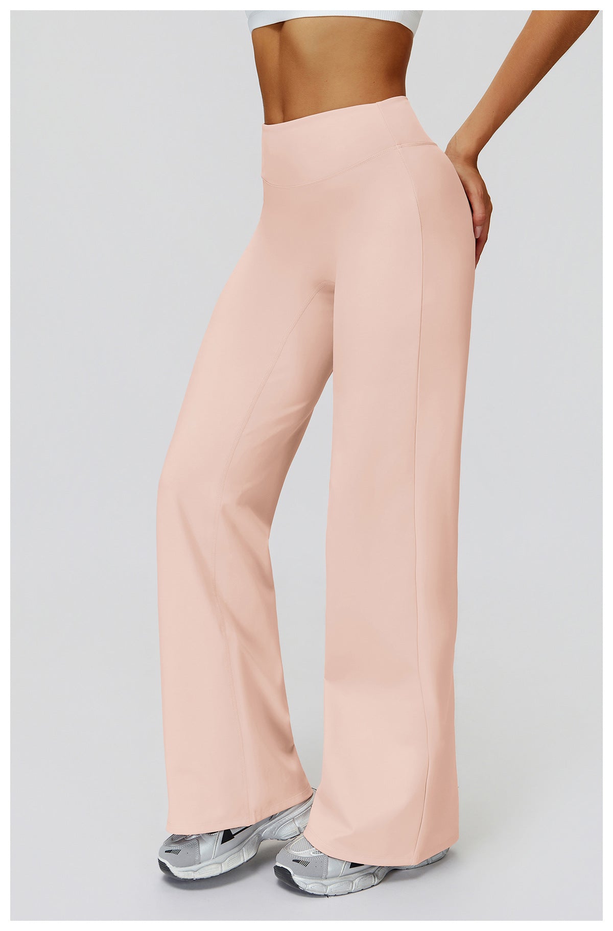 ThermaWide High-Waist Fleece Wide-Leg Pants