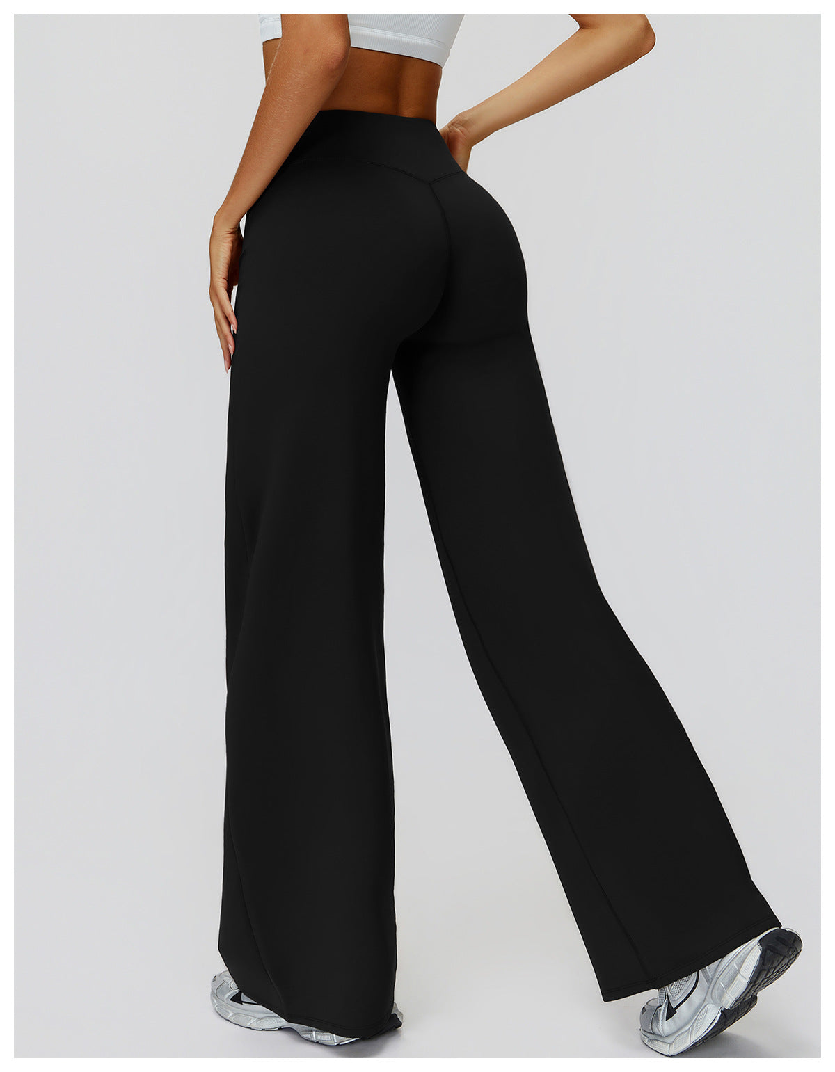 ThermaWide High-Waist Fleece Wide-Leg Pants