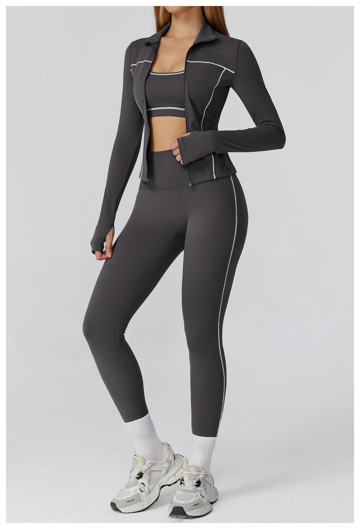 FlexLine Zippered Active Jacket