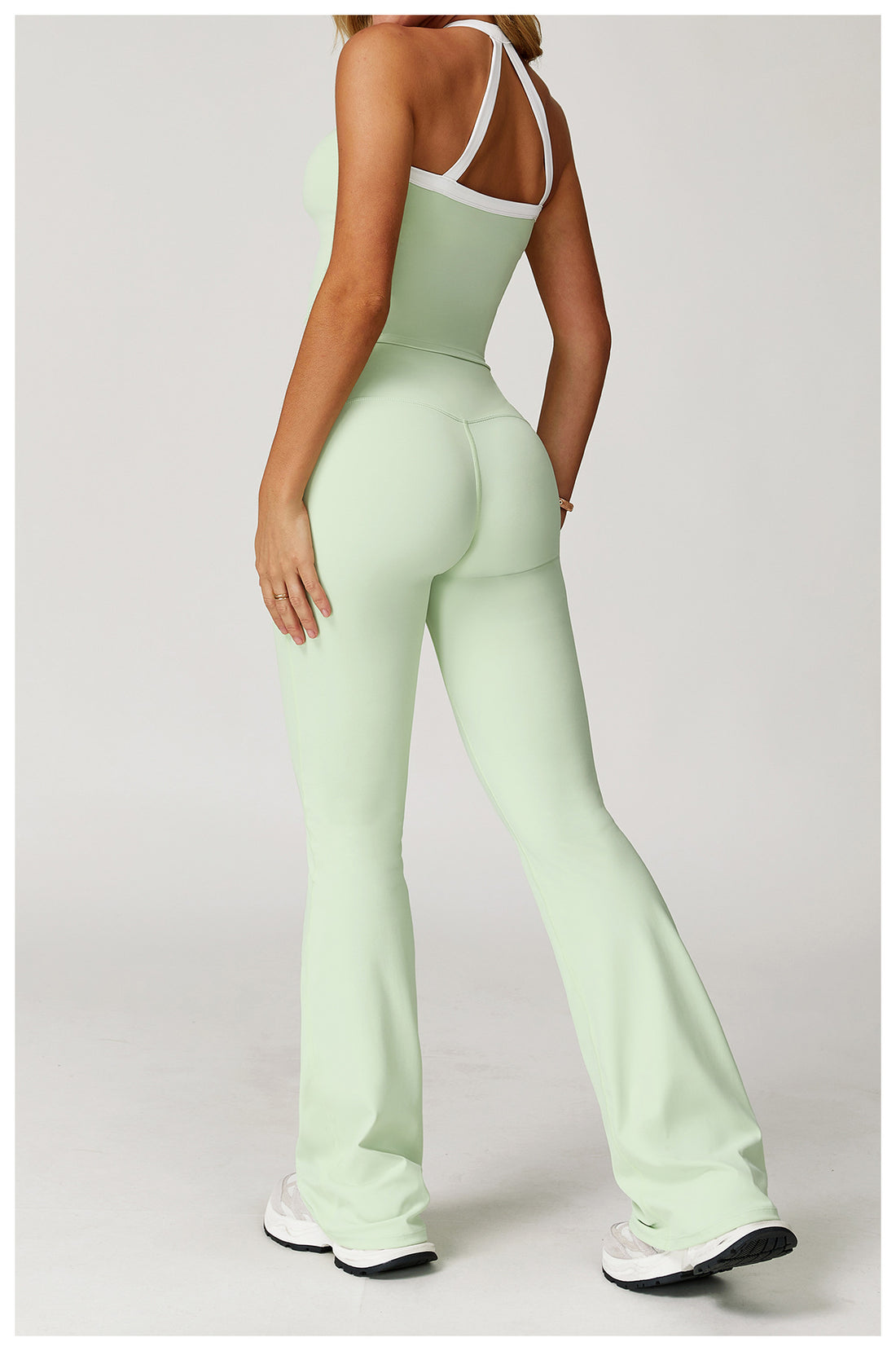 FlareFit Contrast Trim Activewear Set