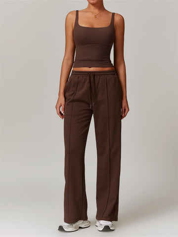Essential Square Neck Tank & Relaxed Fit Pants Set
