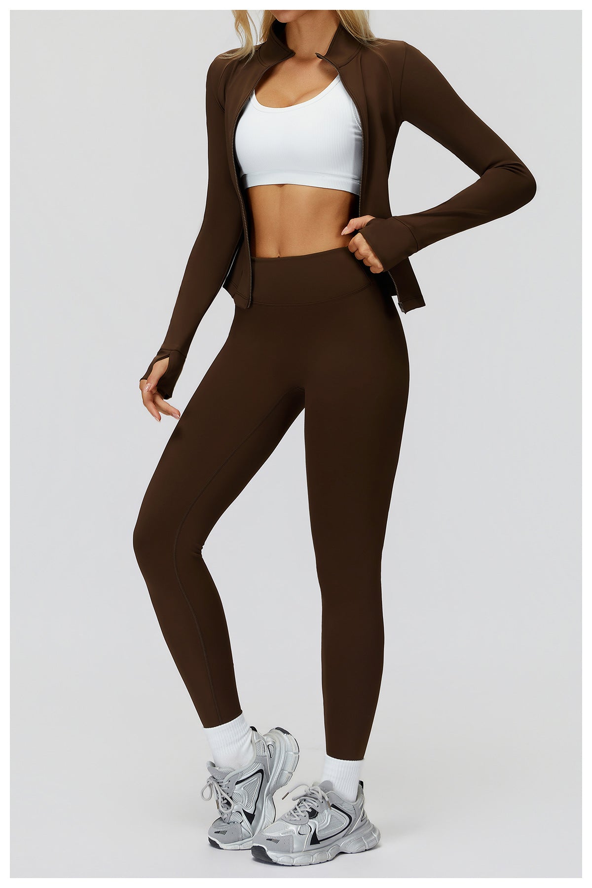 ThermaFit High-Waist Fleece Leggings