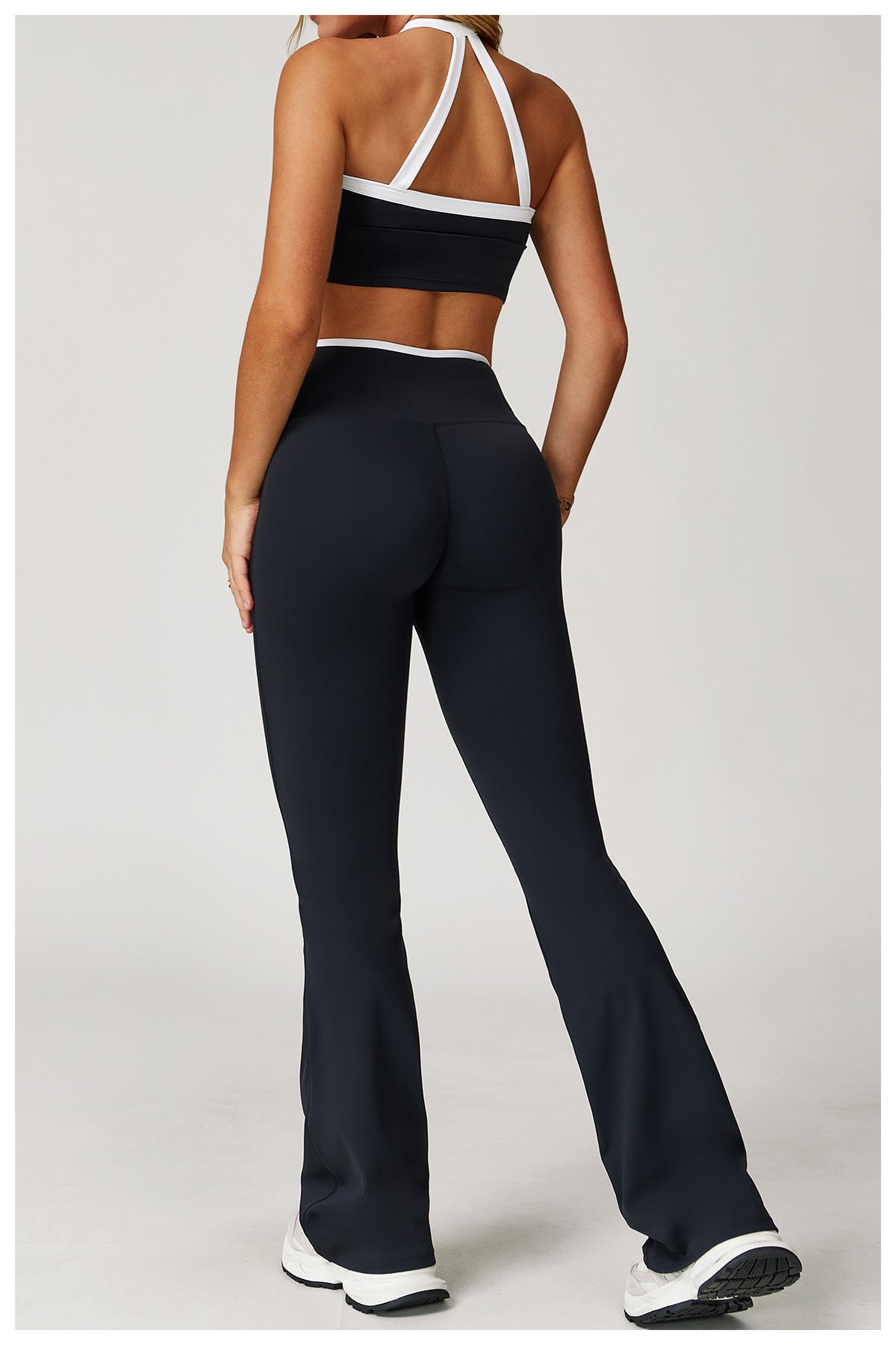 FlareFit Contrast Trim Activewear Set