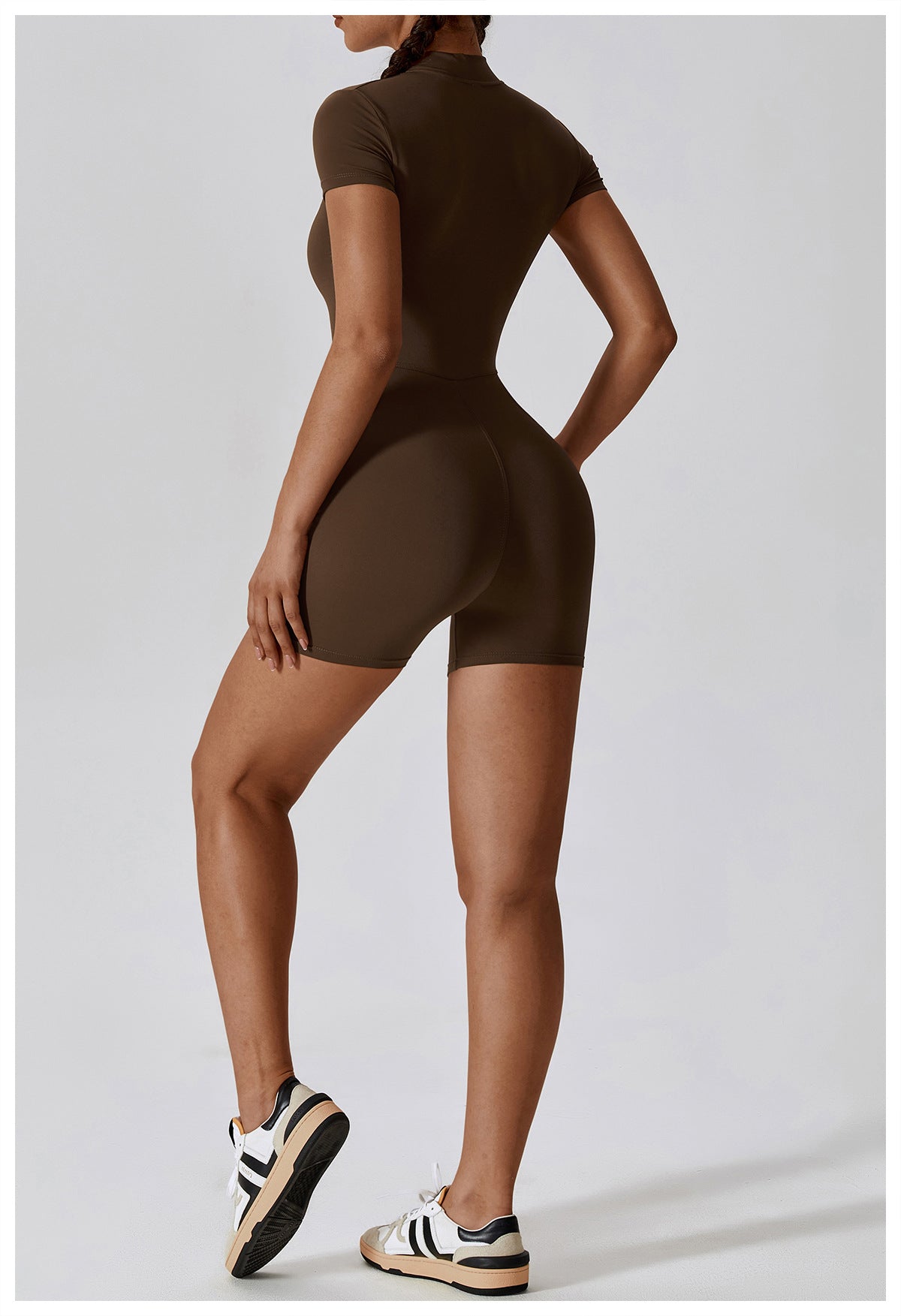 Zipper Seamless Romper